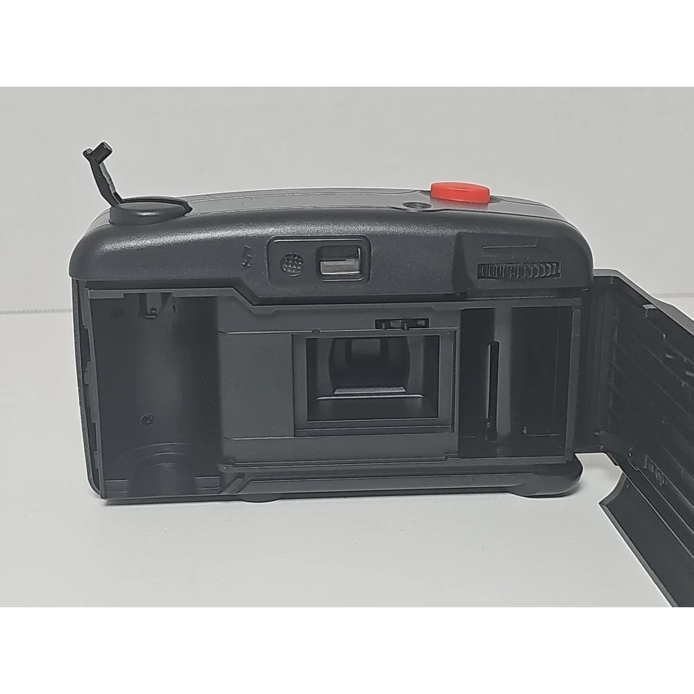 Vintage Snap Sights‎ Gray Poratble 35mm Point & Shoot Film Camera Built In Flash